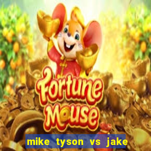 mike tyson vs jake paul assistir online