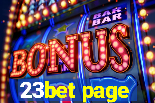 23bet page