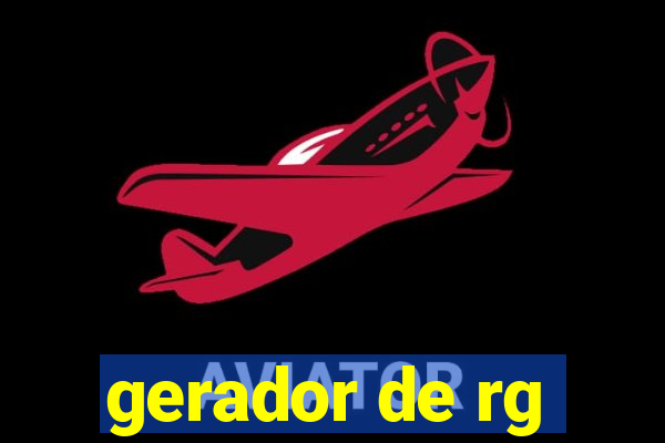 gerador de rg