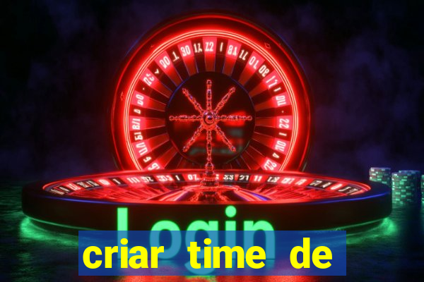 criar time de futebol simulador