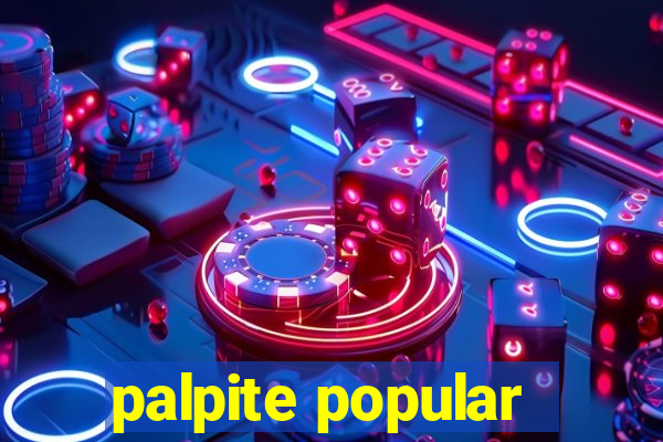 palpite popular