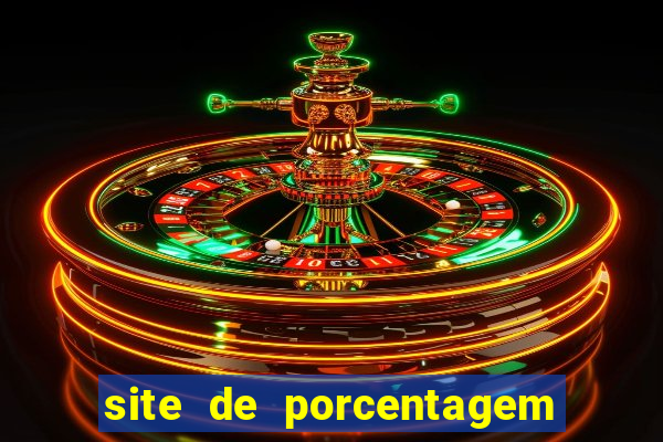 site de porcentagem slots pg