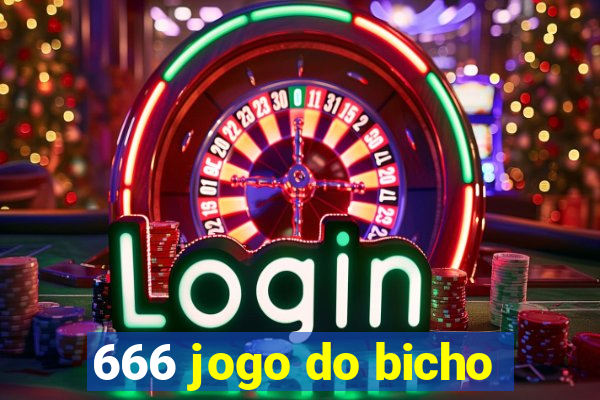 666 jogo do bicho