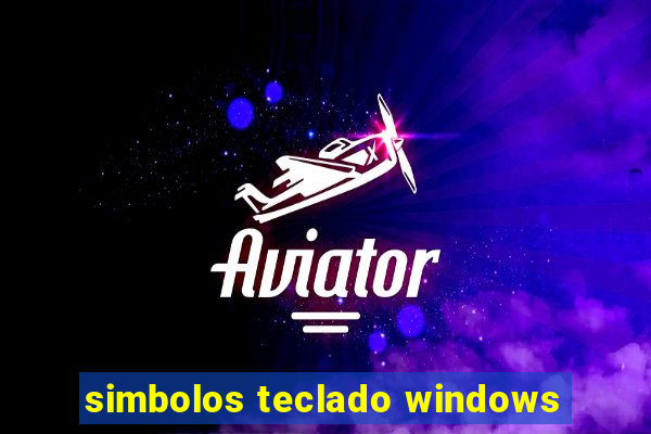 simbolos teclado windows