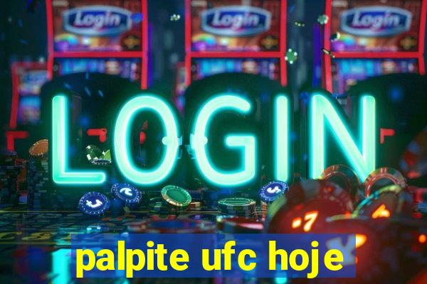 palpite ufc hoje