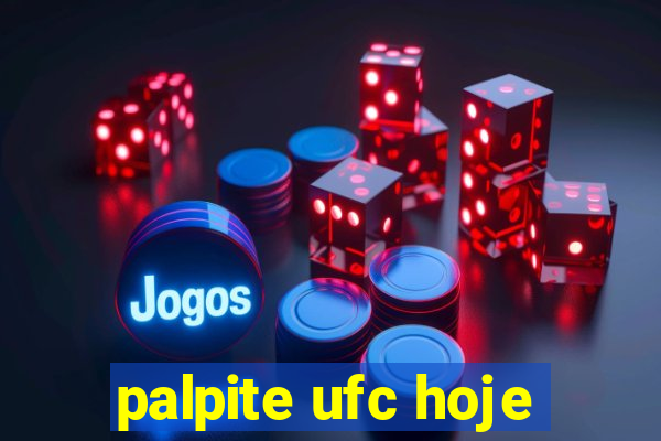 palpite ufc hoje