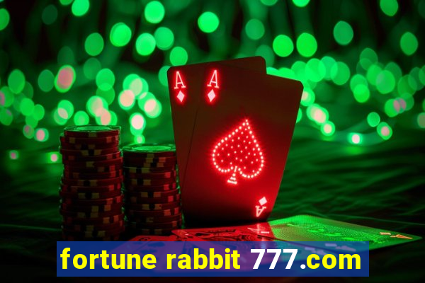 fortune rabbit 777.com