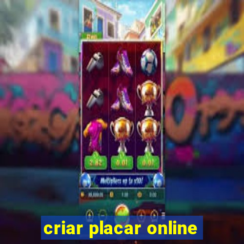 criar placar online