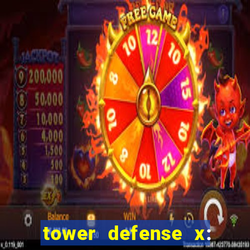 tower defense x: beta codes