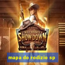 mapa do rodizio sp