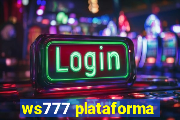 ws777 plataforma