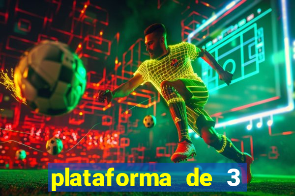 plataforma de 3 reais jogo