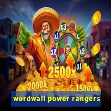 wordwall power rangers