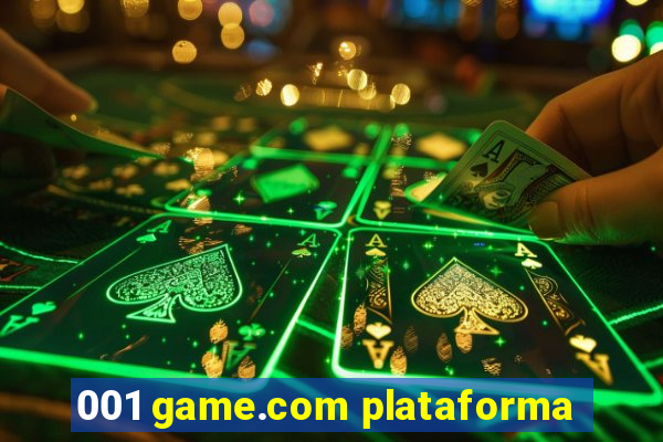 001 game.com plataforma