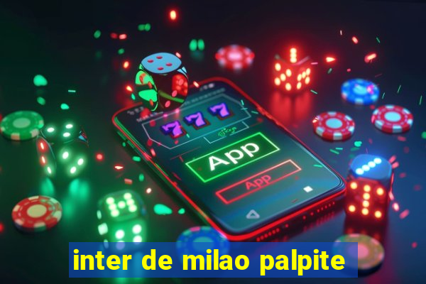 inter de milao palpite