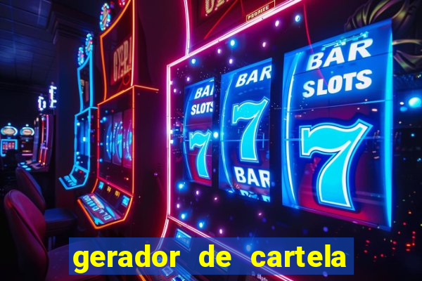 gerador de cartela de bingo