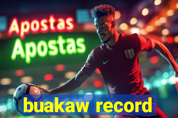 buakaw record