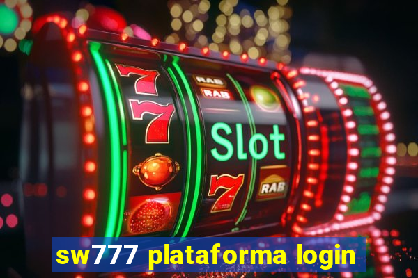 sw777 plataforma login