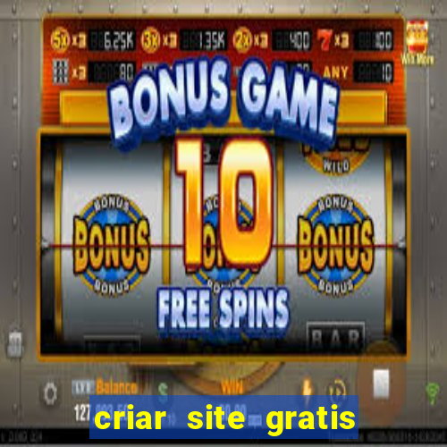 criar site gratis de jogos