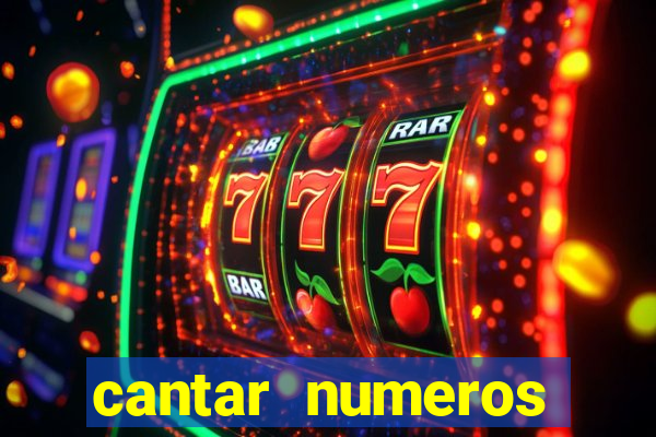 cantar numeros bingo online