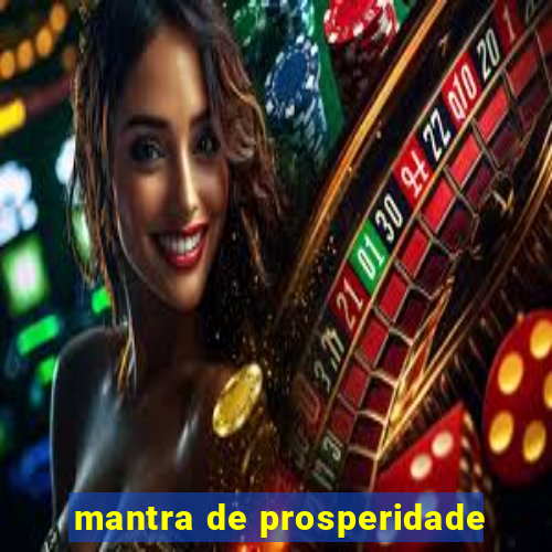 mantra de prosperidade