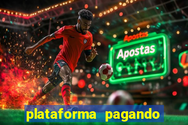 plataforma pagando no cadastro