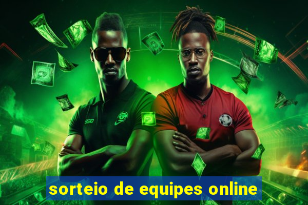 sorteio de equipes online