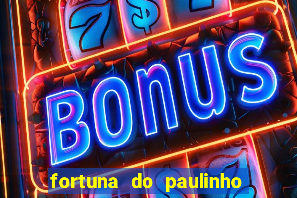 fortuna do paulinho do roupa nova