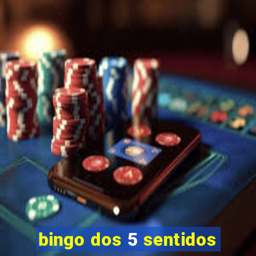 bingo dos 5 sentidos