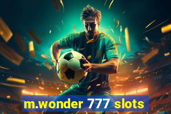 m.wonder 777 slots