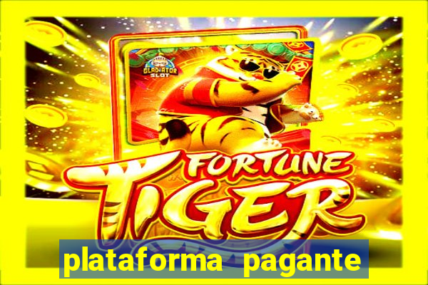 plataforma pagante fortune tiger