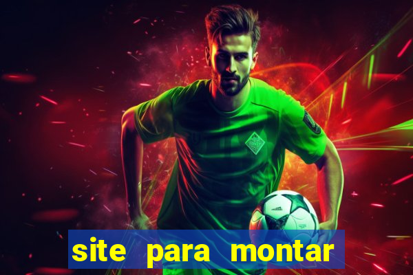 site para montar time de futebol