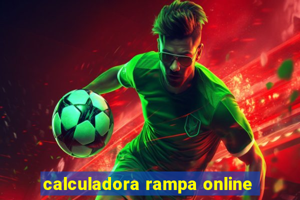 calculadora rampa online