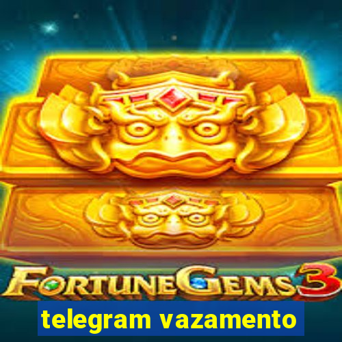 telegram vazamento