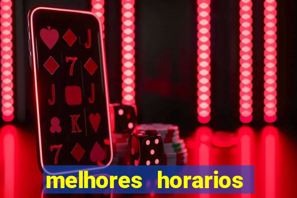 melhores horarios para jogar fortune ox