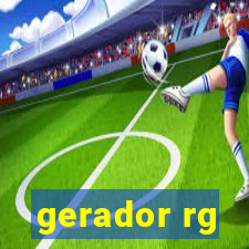 gerador rg