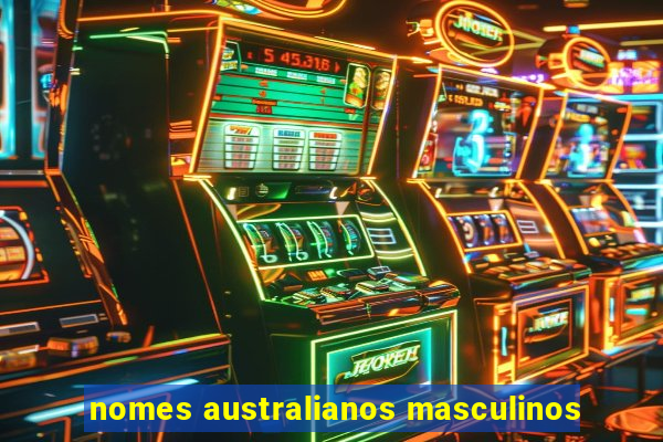 nomes australianos masculinos