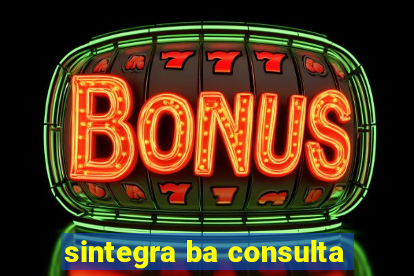 sintegra ba consulta