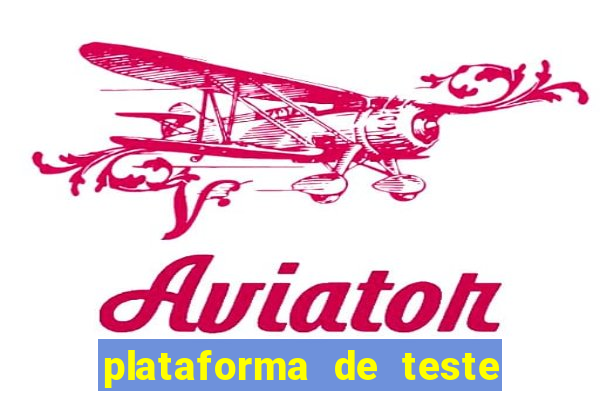 plataforma de teste pg demo