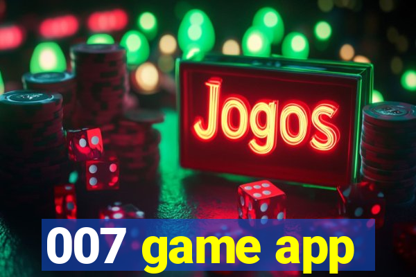 007 game app