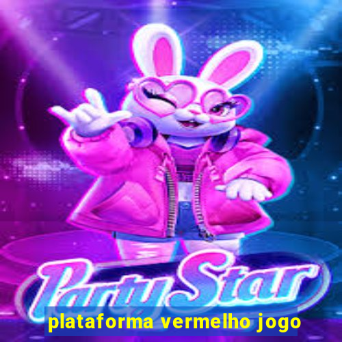 plataforma vermelho jogo