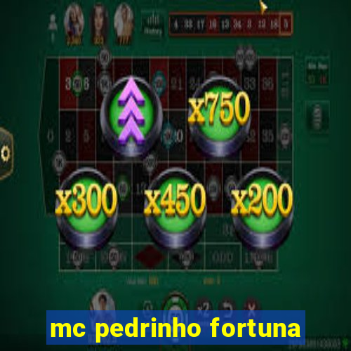 mc pedrinho fortuna