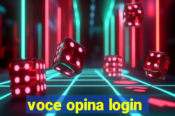 voce opina login