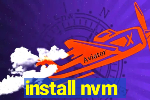 install nvm