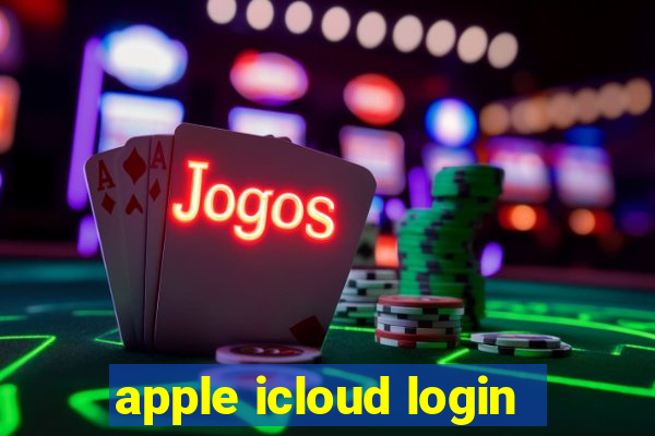 apple icloud login