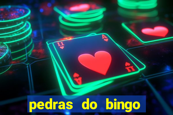 pedras do bingo para imprimir