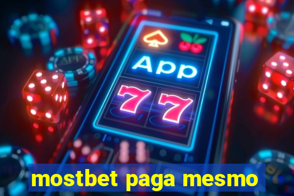 mostbet paga mesmo